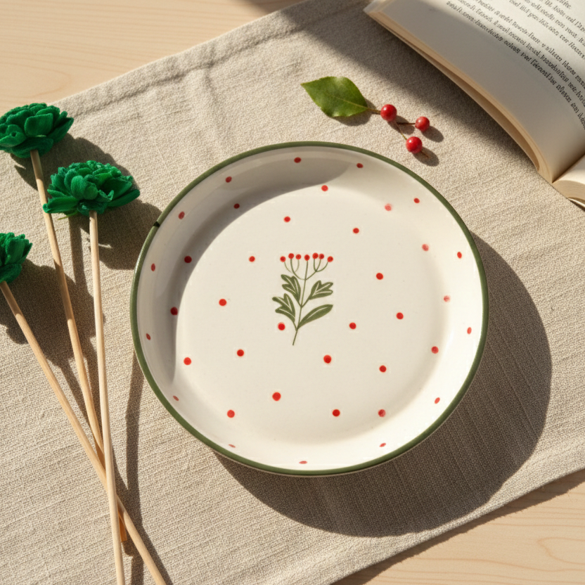 Dainty Bloom Plate - 5 Inch (Set of 2)