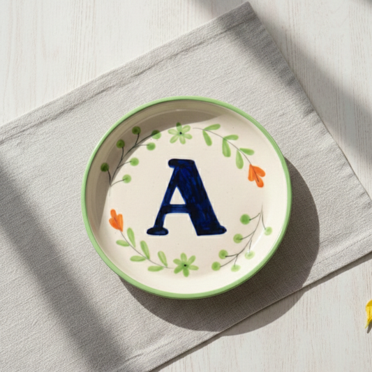 Alphabet Plate - 5 Inch