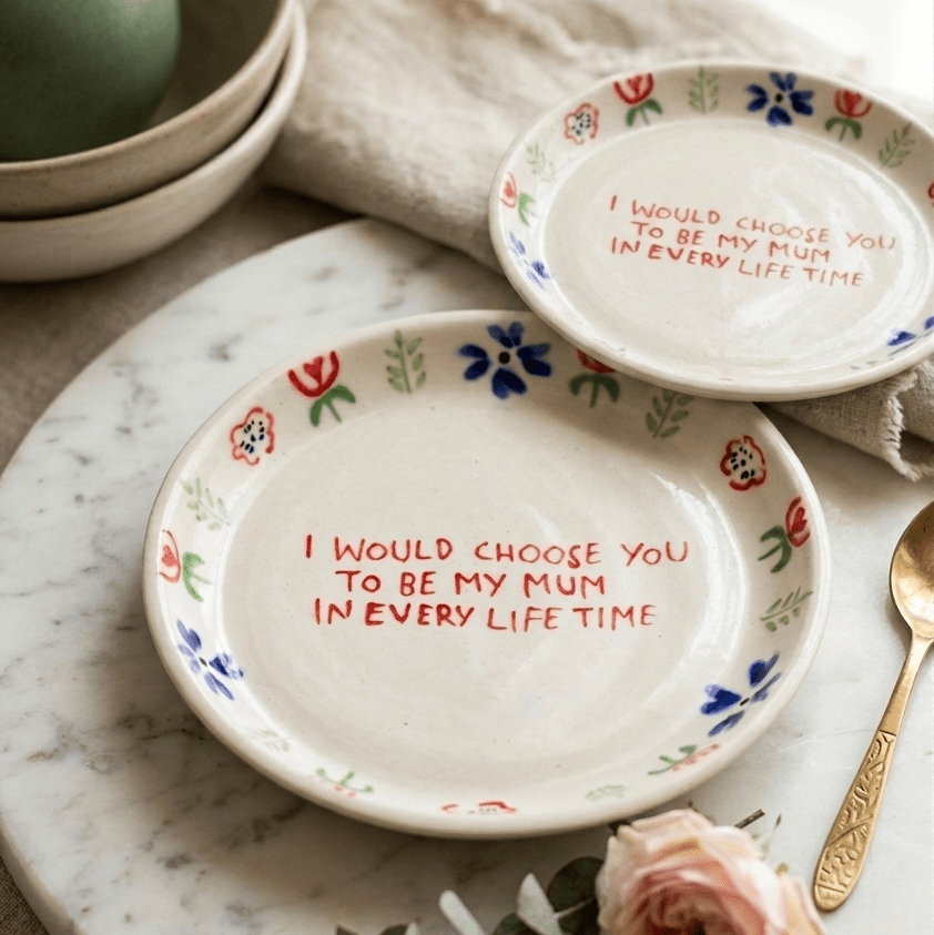 Mum Plate - 5 Inch