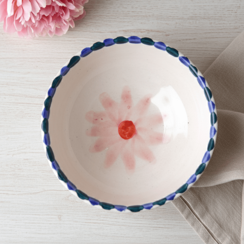 Blush Bloom Fruit Bowl - 5 Inch (Set of 2)