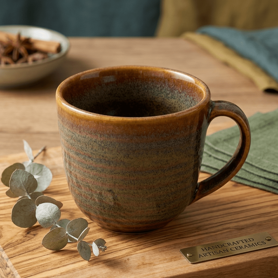 Big Brown Mug - 350ML (Set of 2)