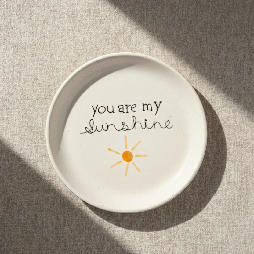 You're my Sunshine Plate - 5 Inch