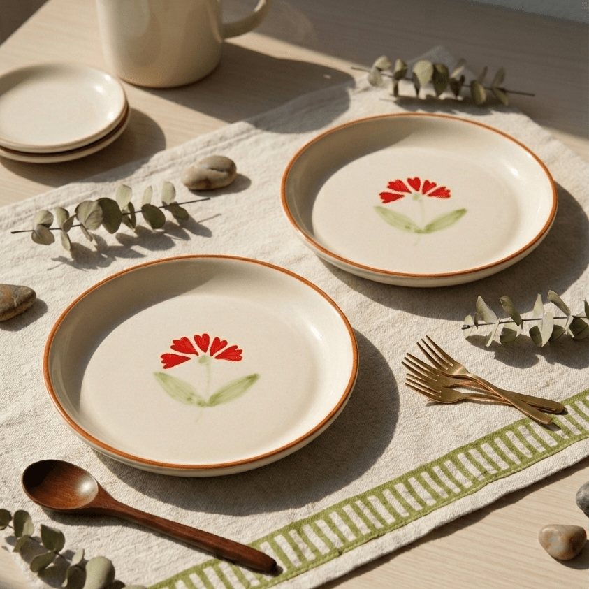 Autumn Blossom Plate - 5 Inch