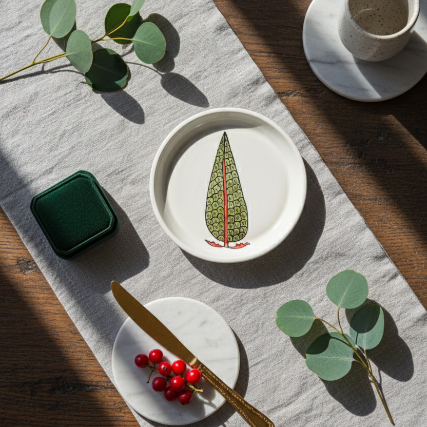 Jaipur Grove Plate - 5 Inch (Set of 2)