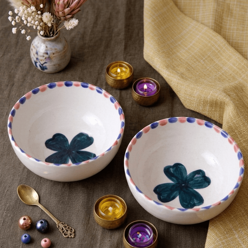 Lucky Bloom Fruit Bowl - 5 Inch