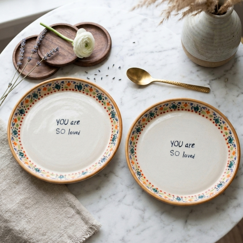 You're so Loved Plate - 5 Inch (Set of 2)