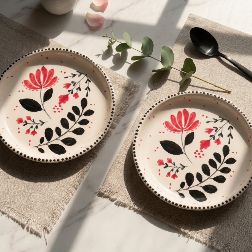 Amara Plate - 5 Inch (Set of 2)