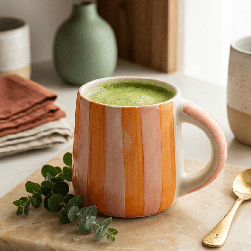 Orange Stripes Mug - 350ML