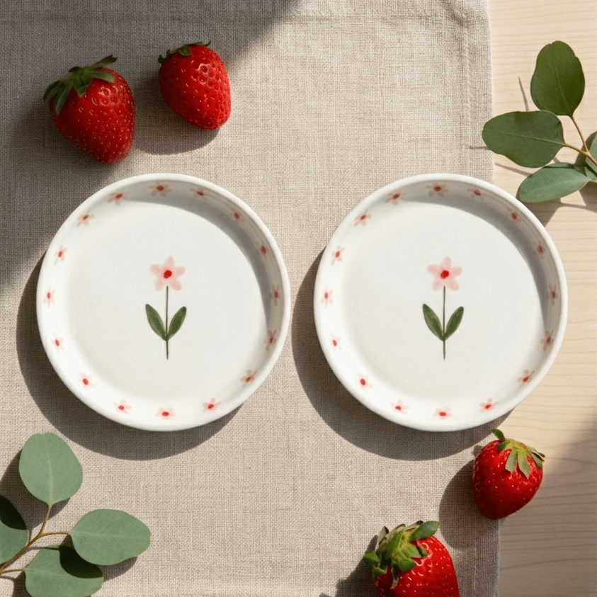 Sakura Pink Plate - 5 Inch
