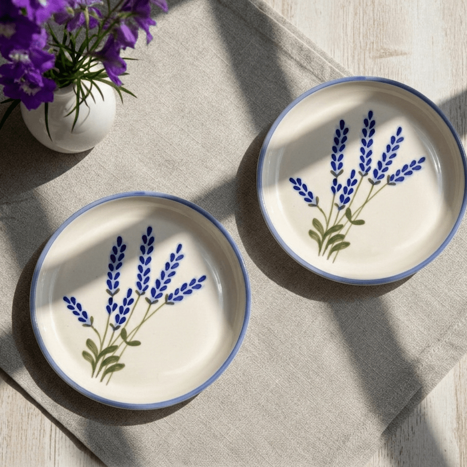 Lavender Plate - 5 Inch