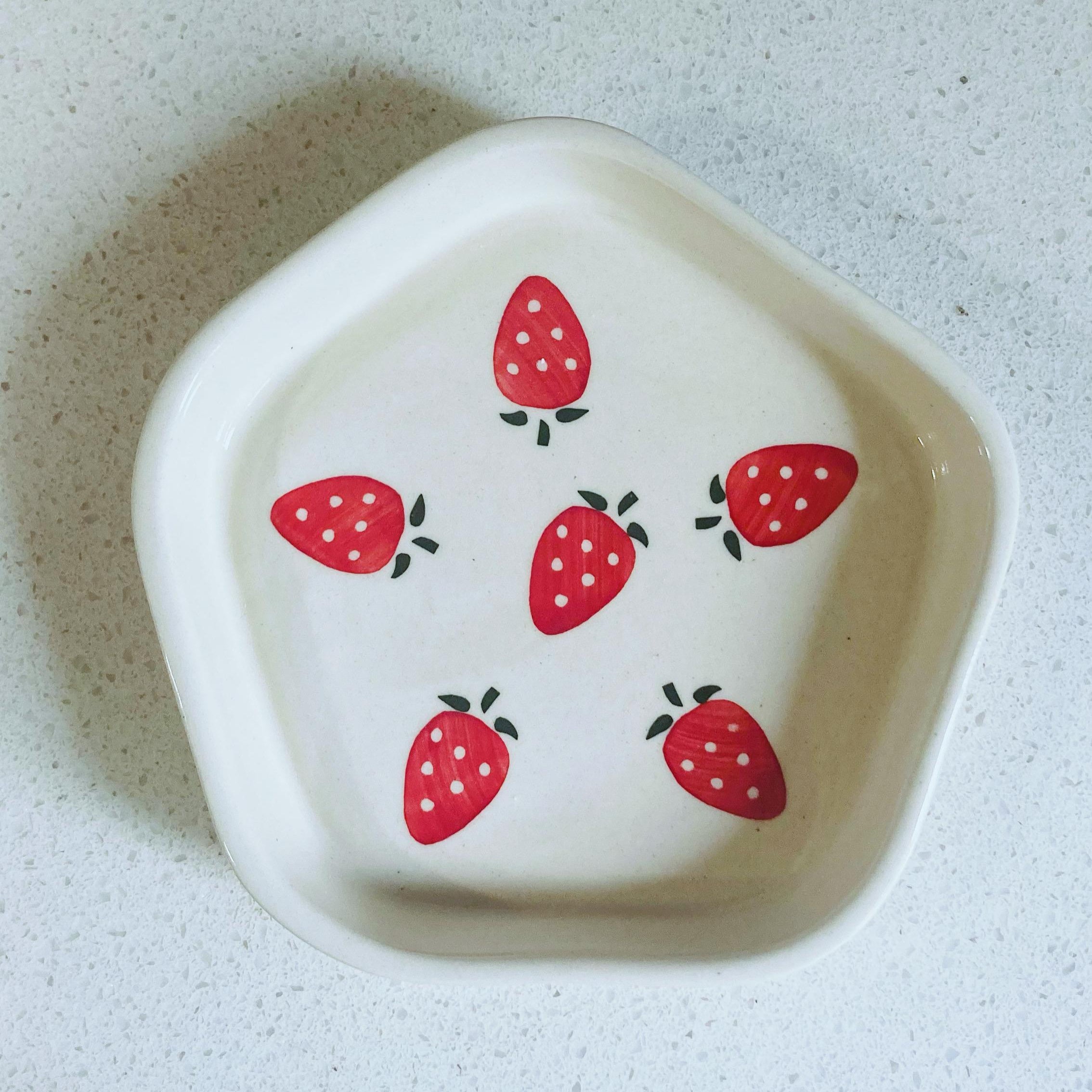 Strawberry Coaster