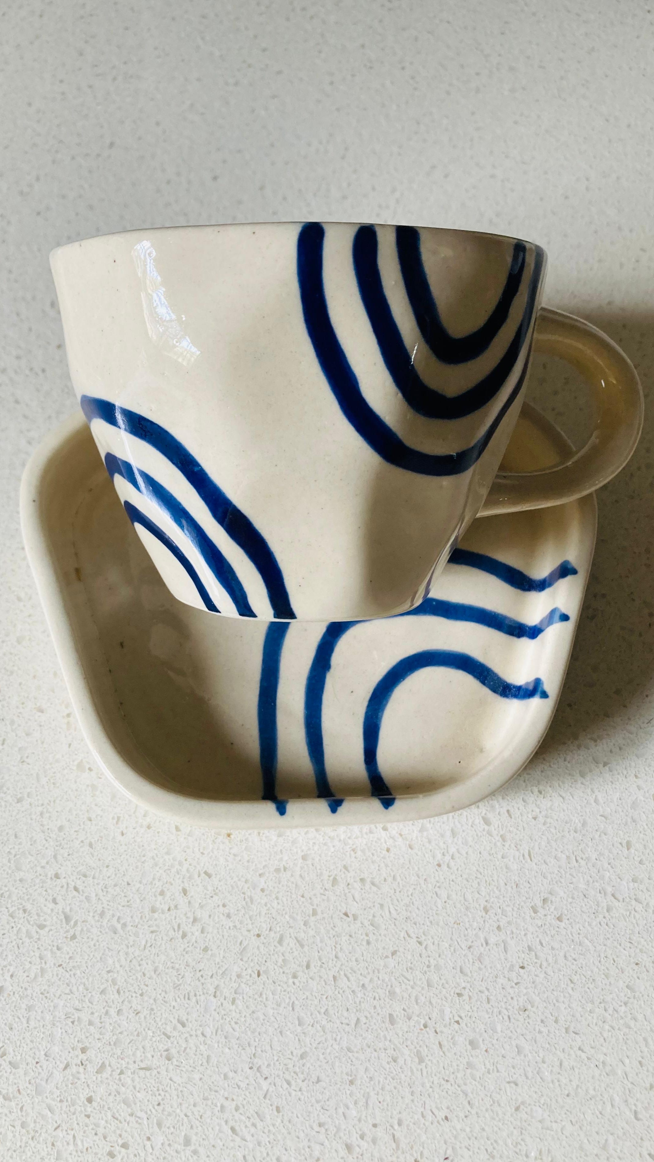 Blue Lines Mug