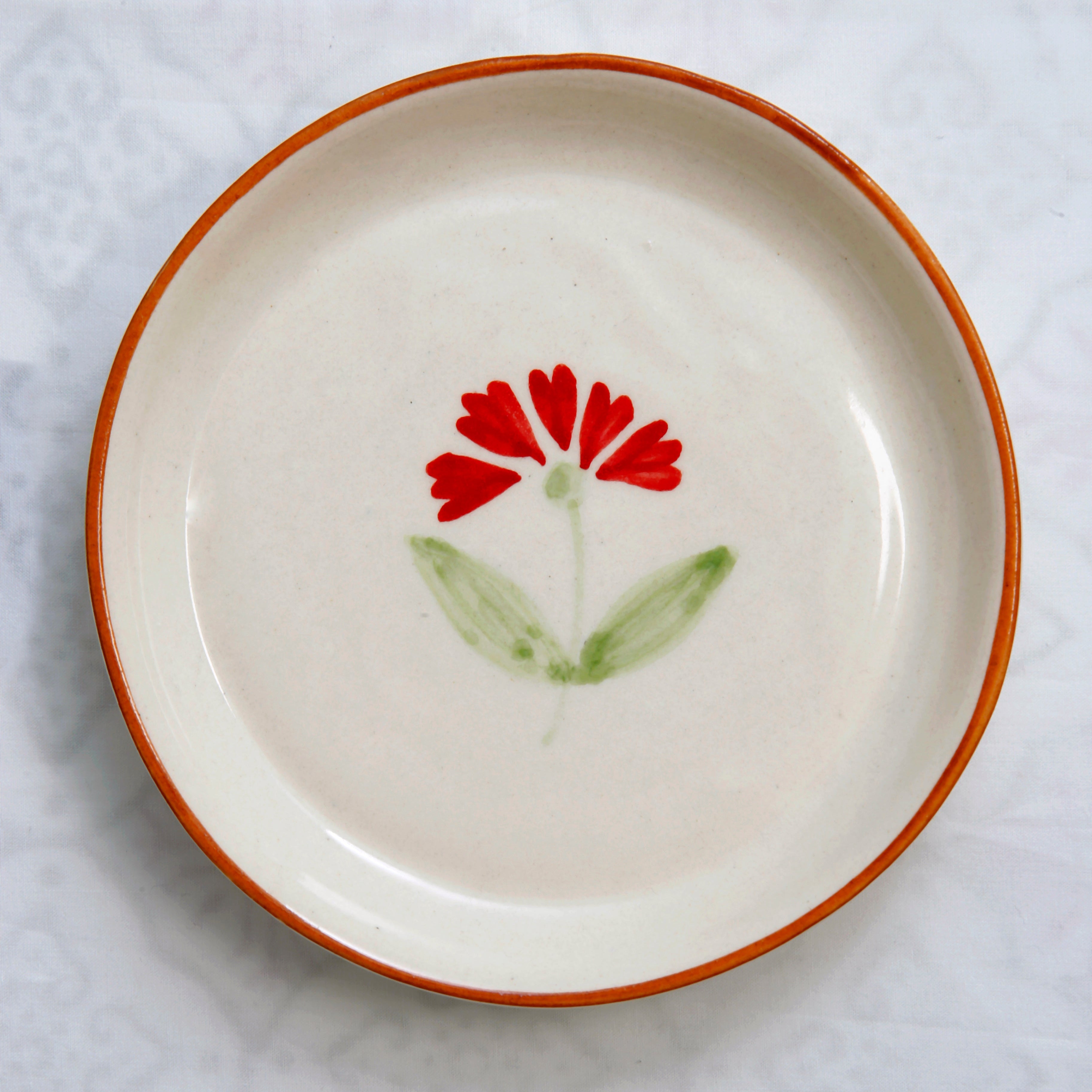 Autumn Blossom Plate - 5 Inch (Set of 2)