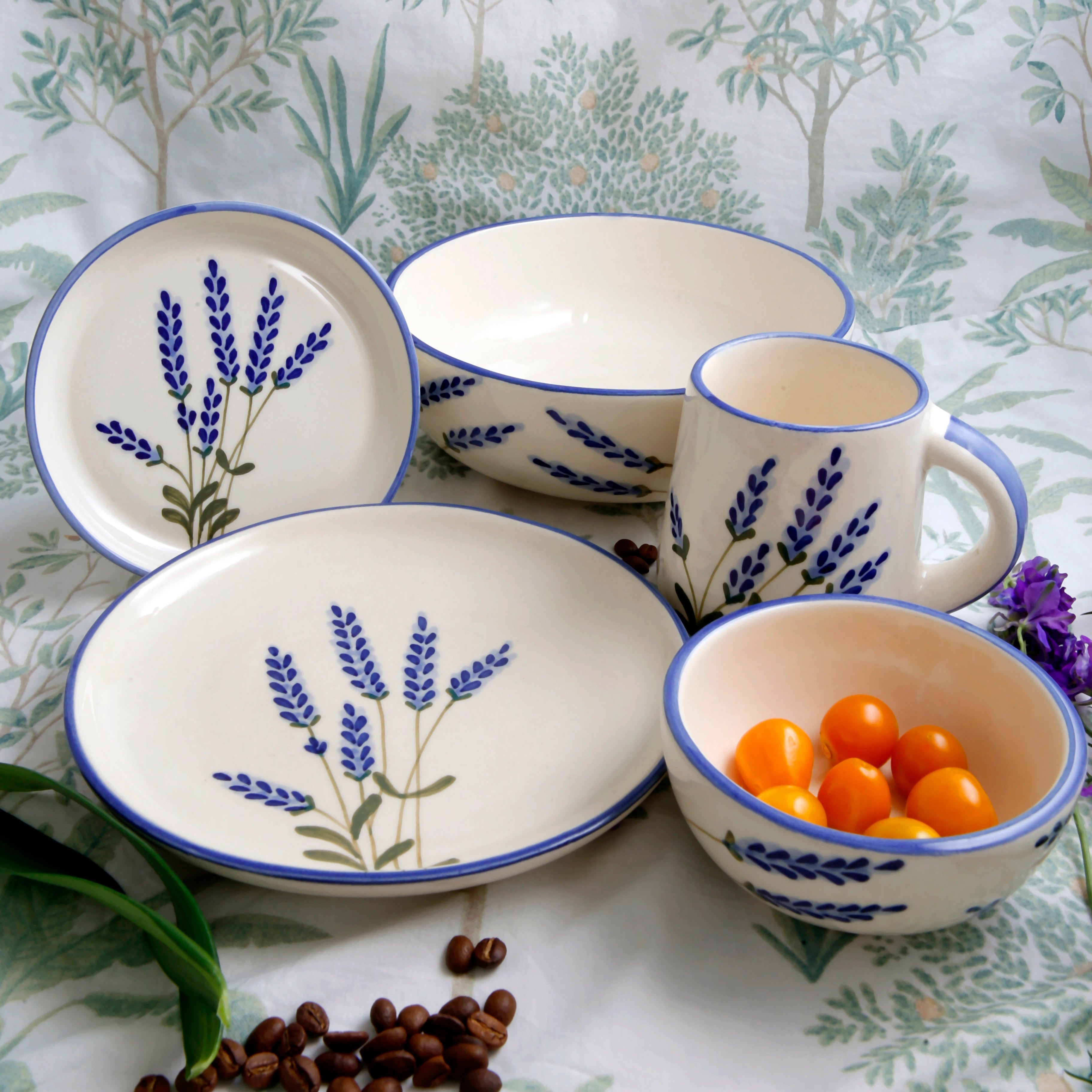 Lavender Breakfast Set