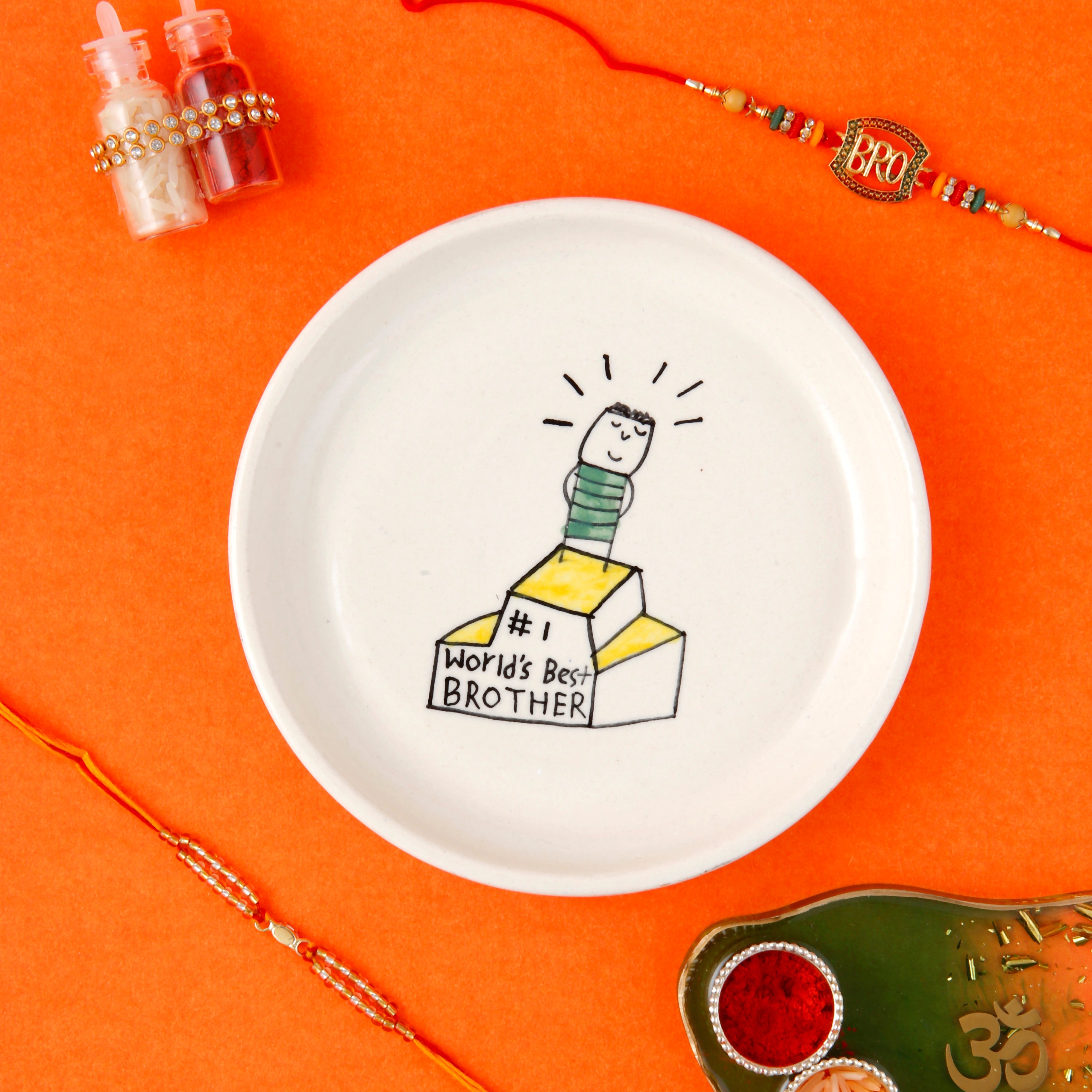 Brother Plate - 5 Inch (Set of 2)