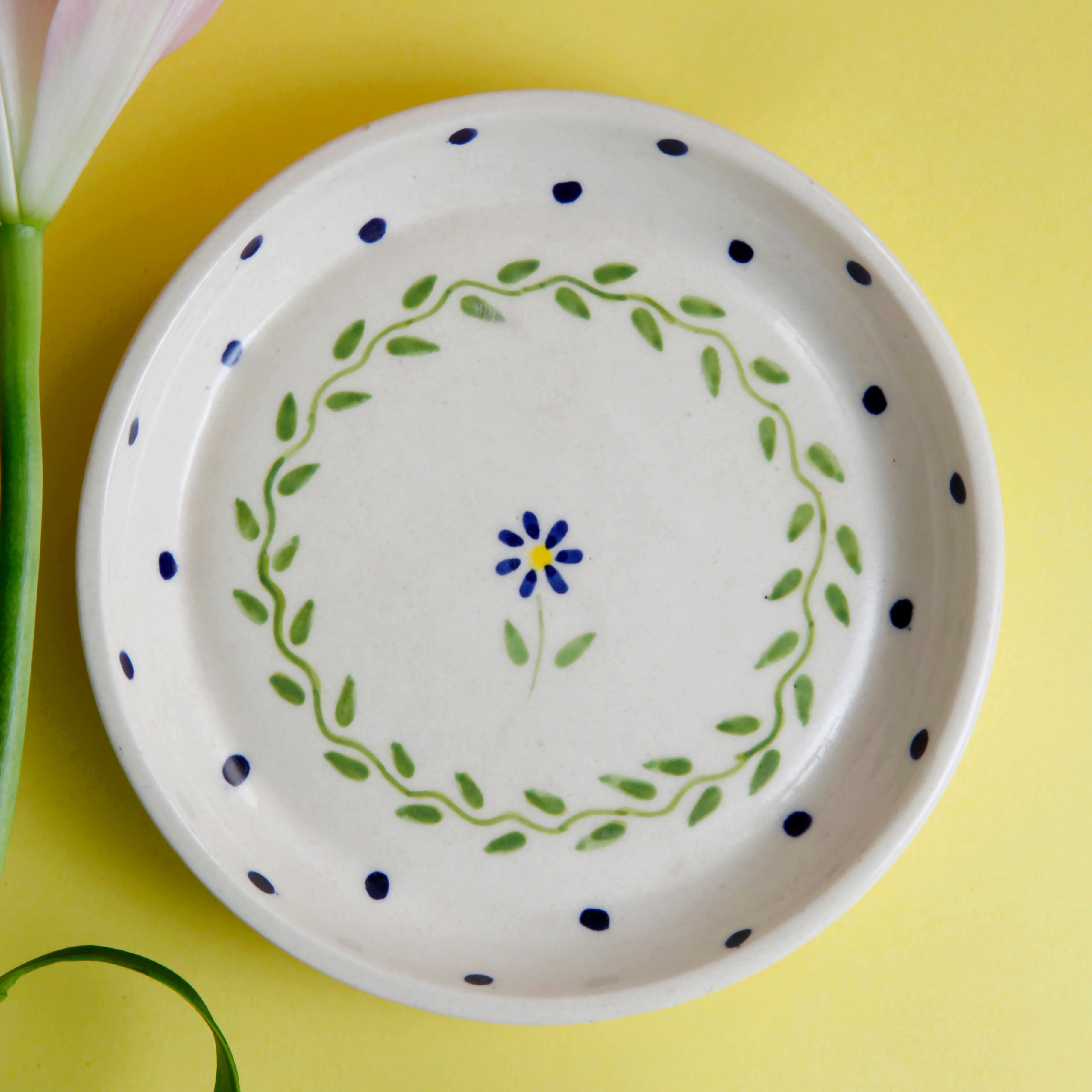 Spring Dessert & Quarter Plate Combo - 5 Inch & 7 Inch