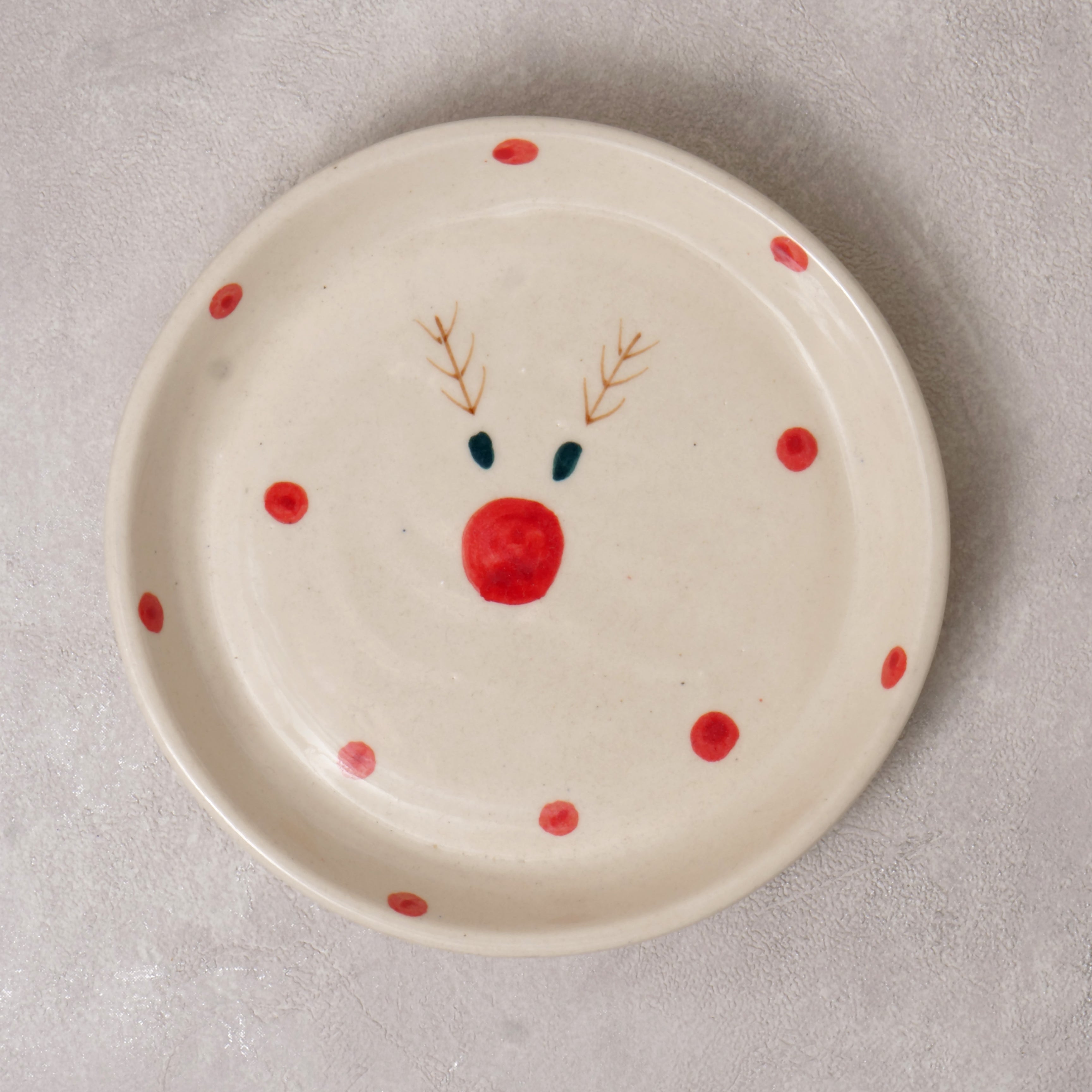 Reindeer Plate - 5 Inch