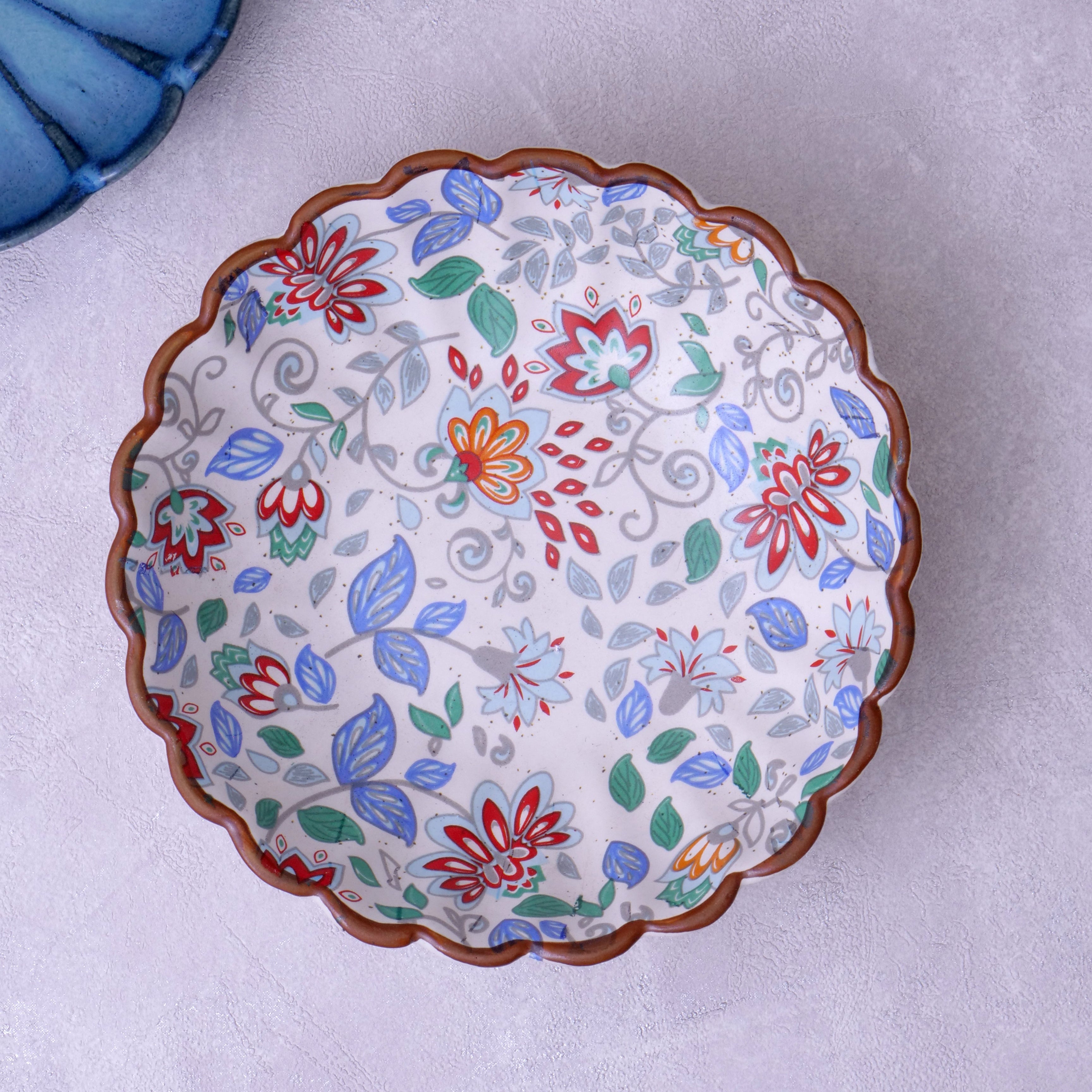 Eden Bloom Chaat Plate - 5.5 Inch