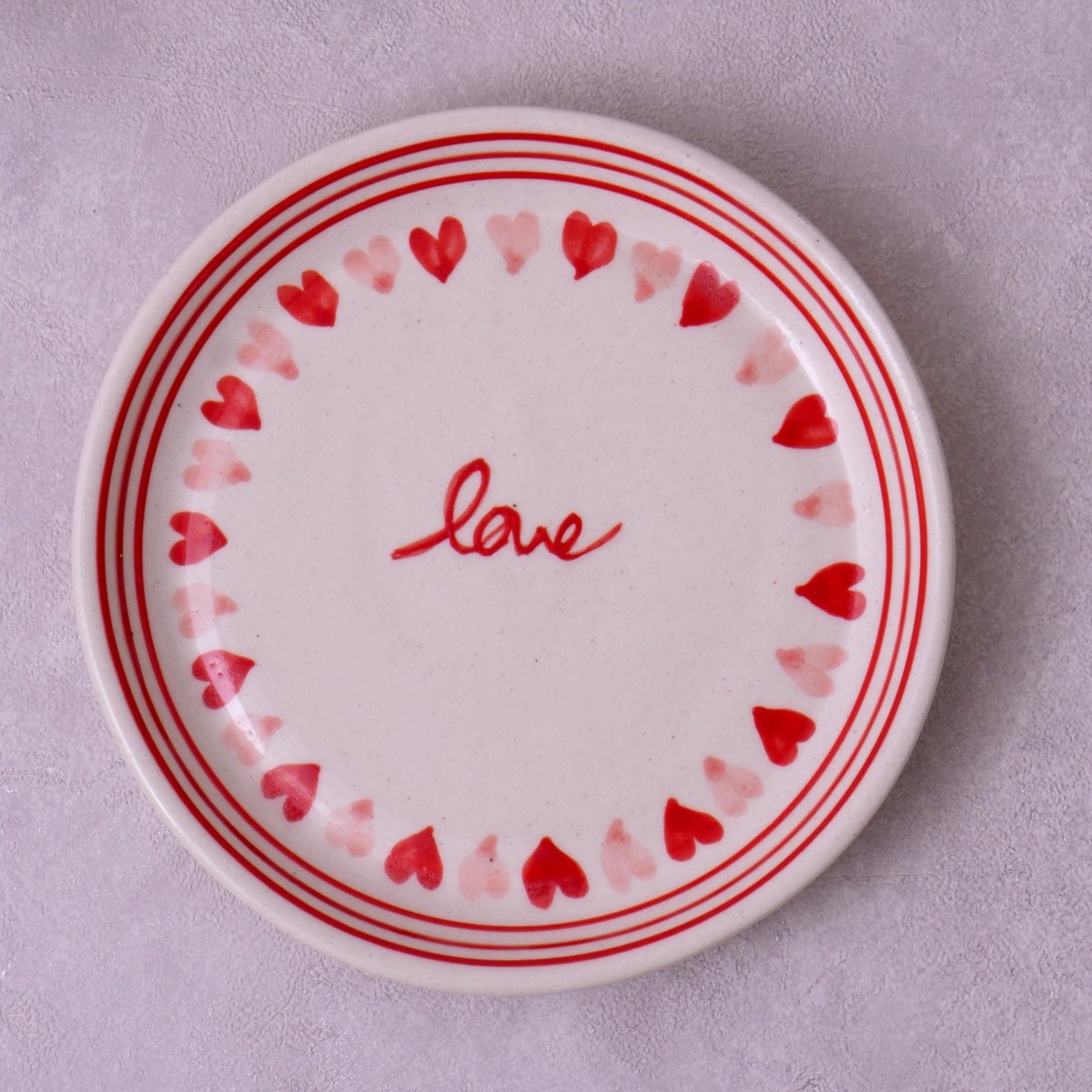 Love Quarter Plate - 7 Inch
