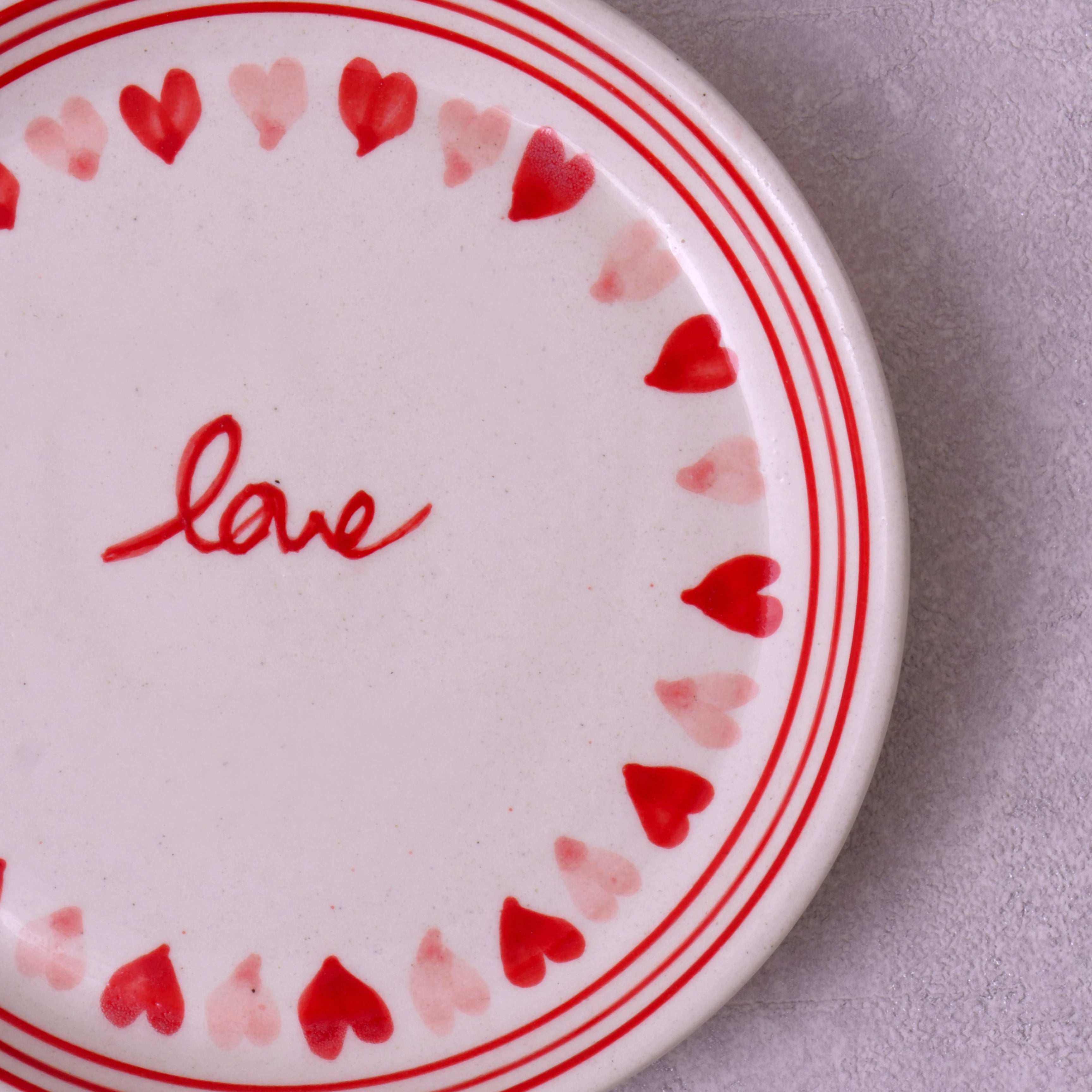 Love Plate - 5 Inch