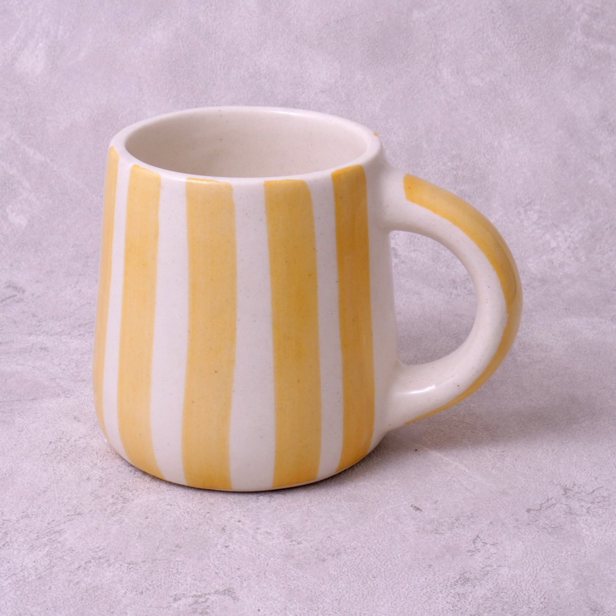 Yellow Stripes Mug - 350ML