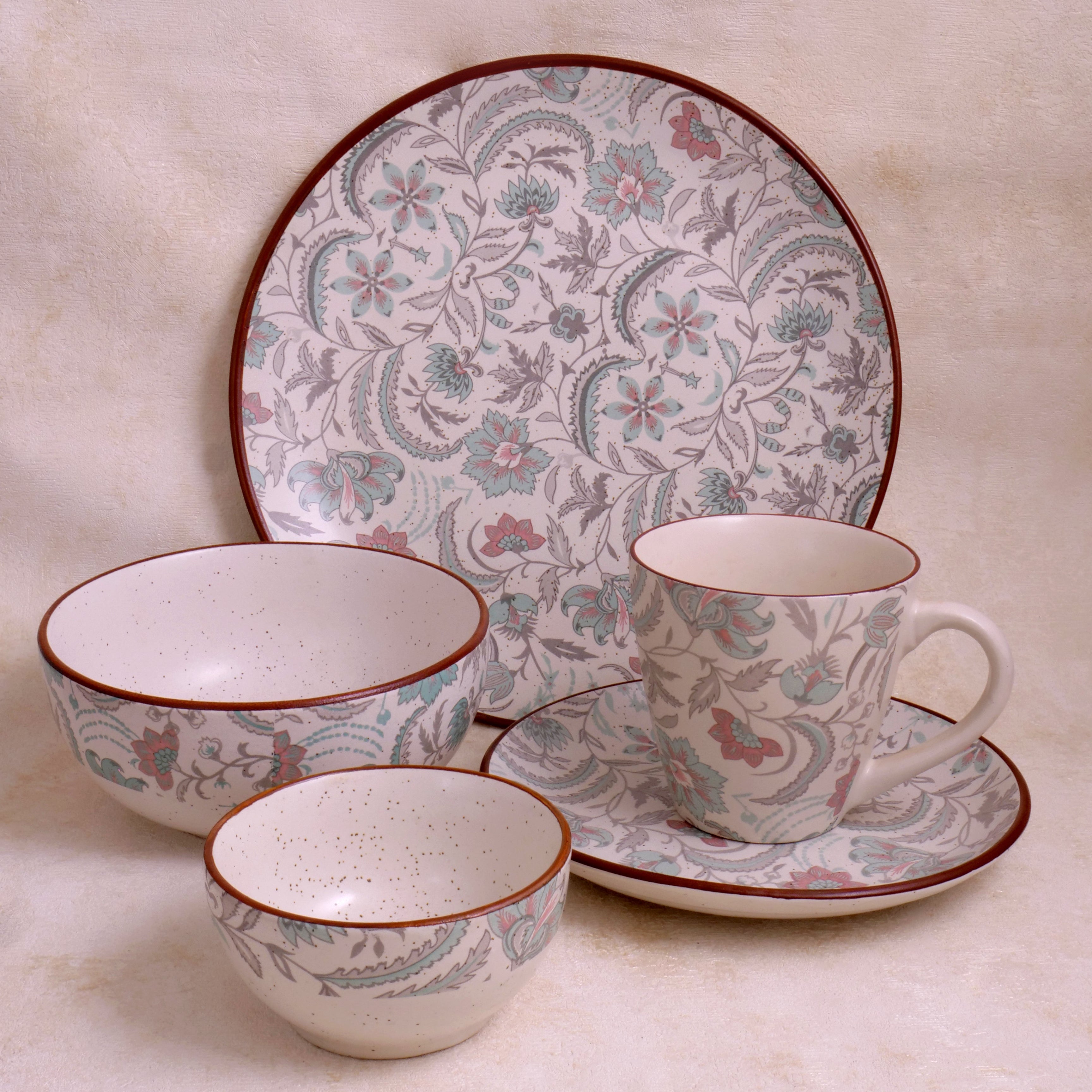 Vintage Garden Dinner Set - 26 pcs