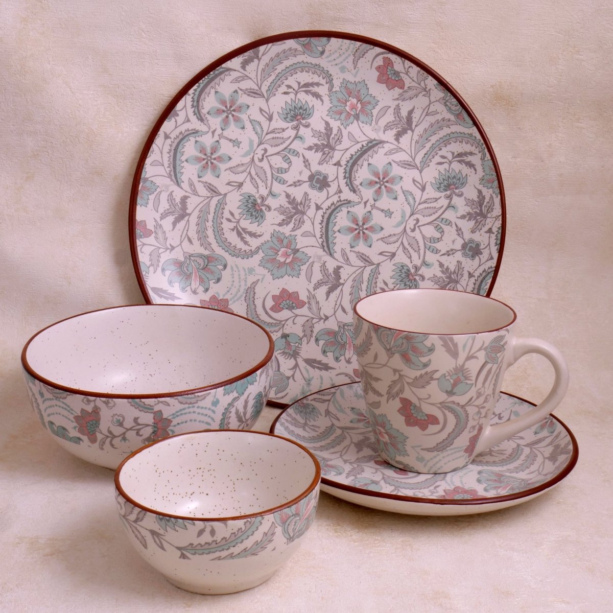 Vintage Garden Dinner Set - 26 pcs