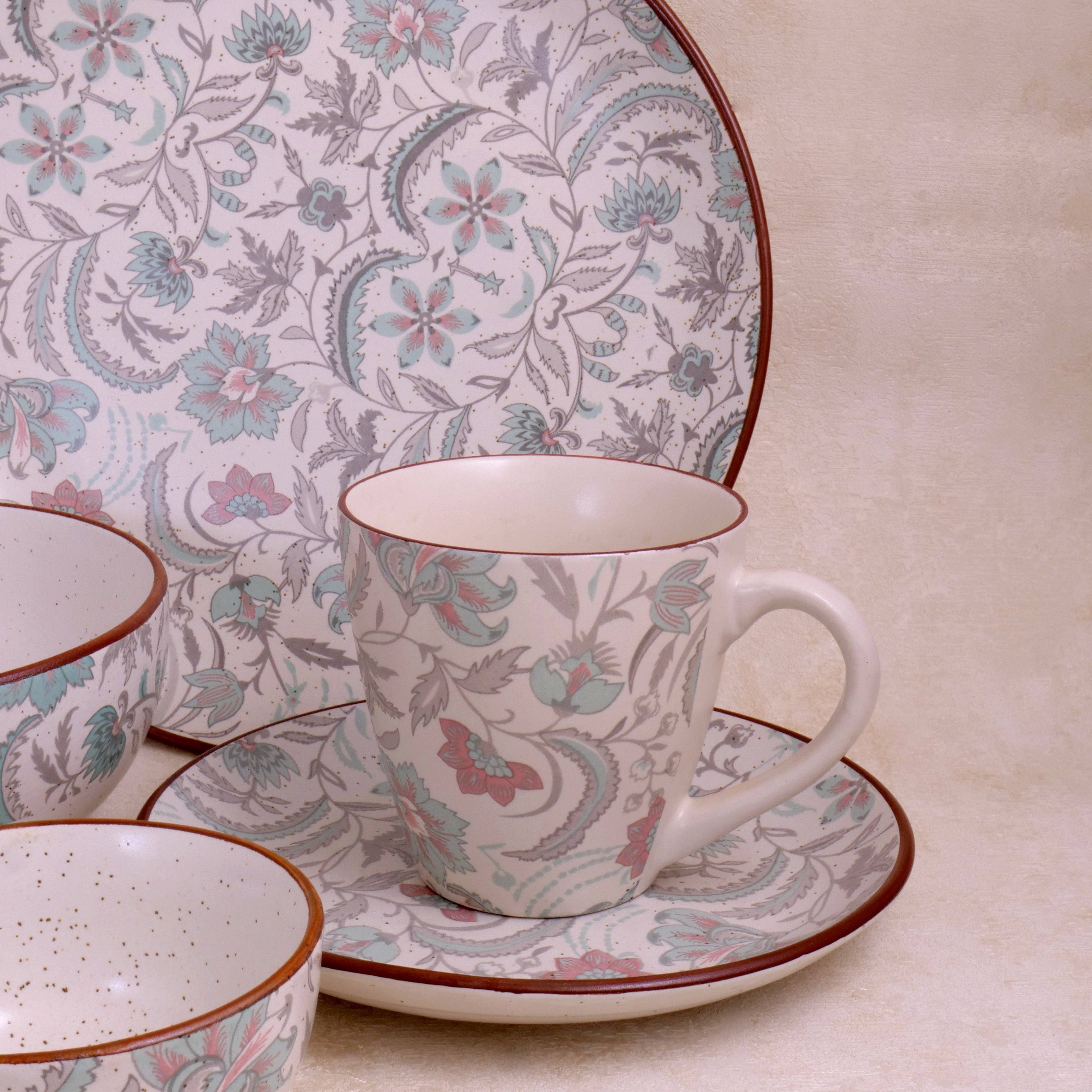 Vintage Garden Dinner Set - 26 pcs