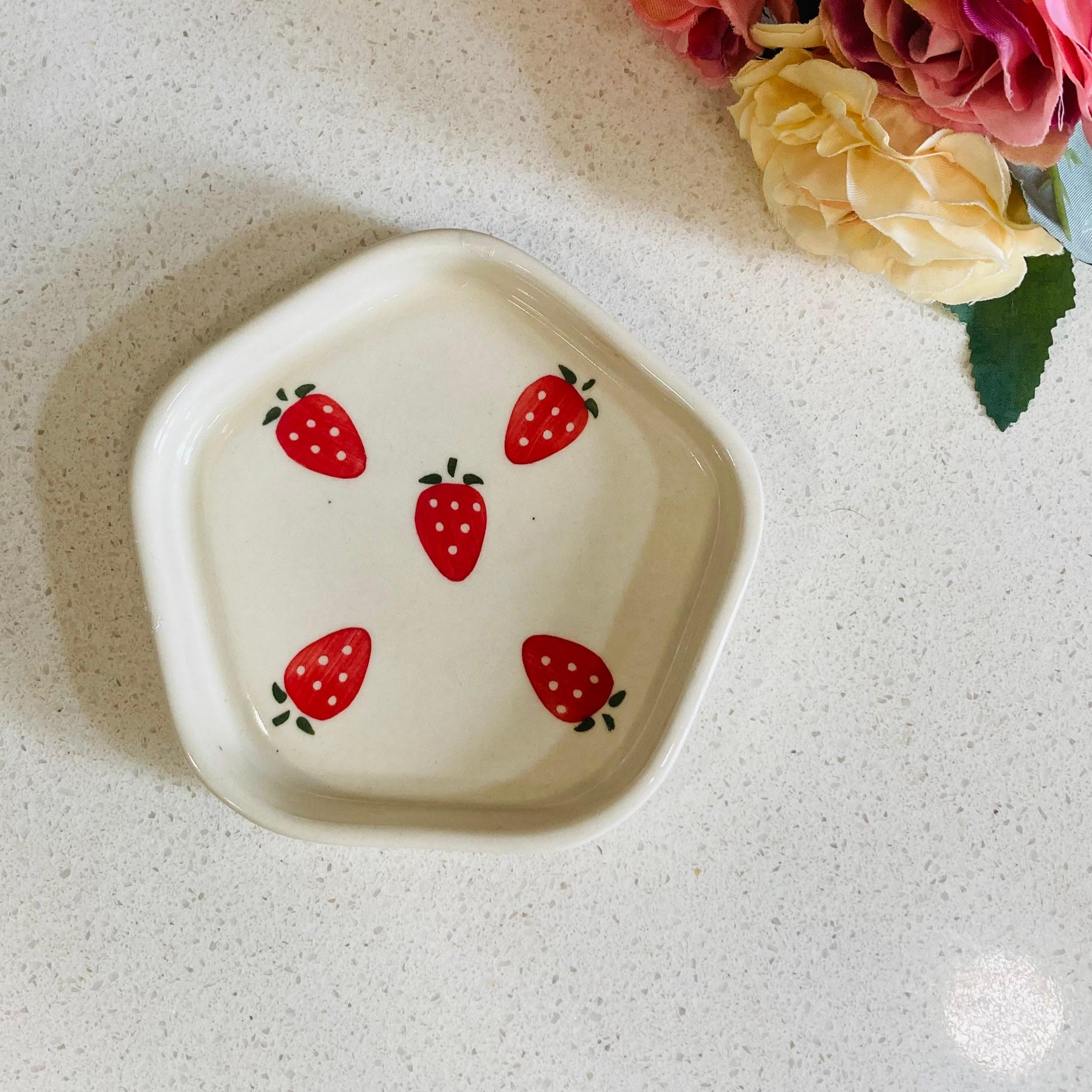 Strawberry Coaster