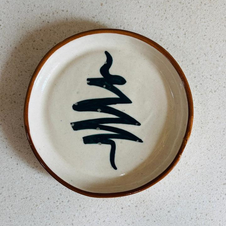 Christmas Tree Plate - 5 Inch