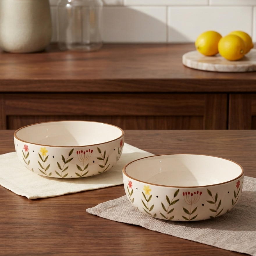 Dilkhush Serving Bowl - 7 Inch (Set of 2)