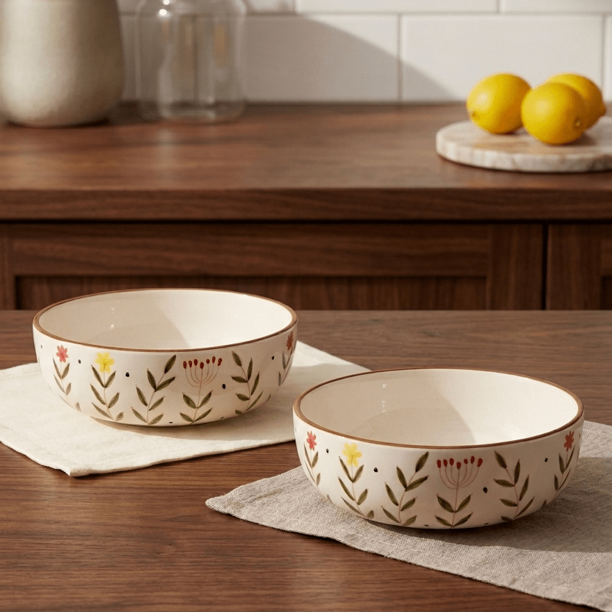 Dilkhush Serving Bowl - 7 Inch