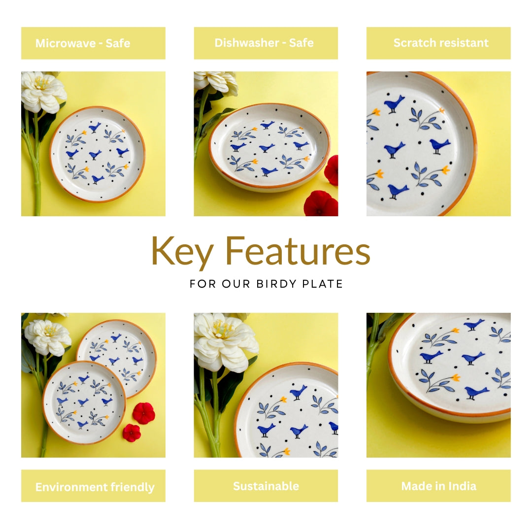 Birdy Plate - 5 Inch