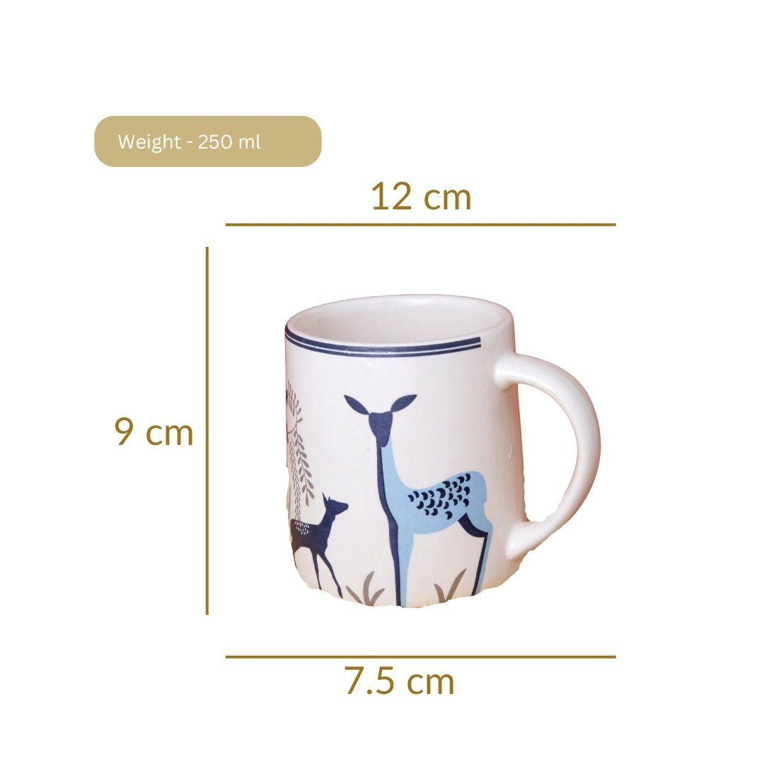 Blue Deer Mug - 250ML
