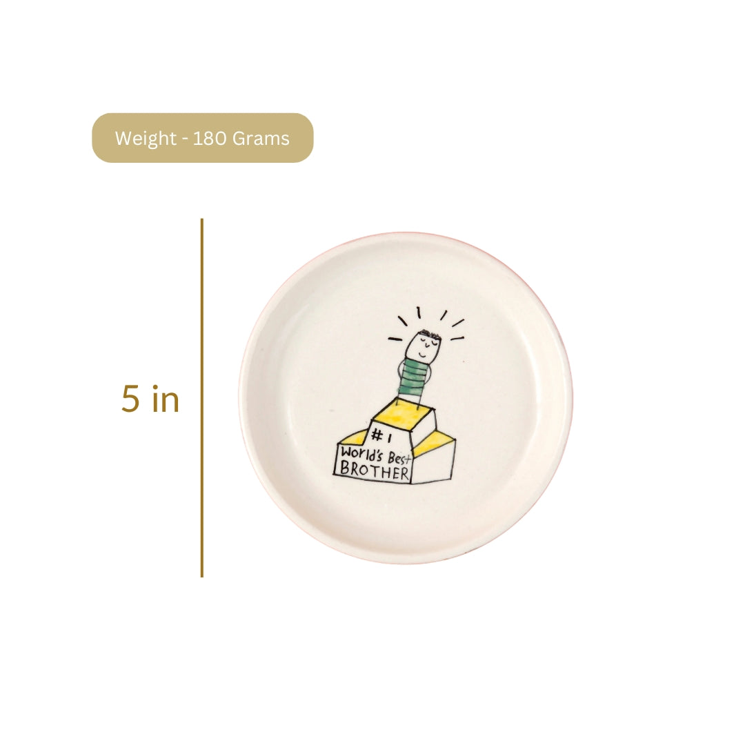 Brother Plate - 5 Inch