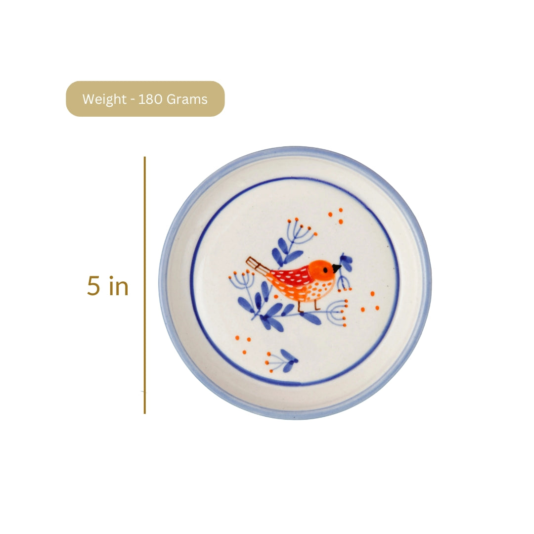 Chirping Bird Plate - 5 Inch