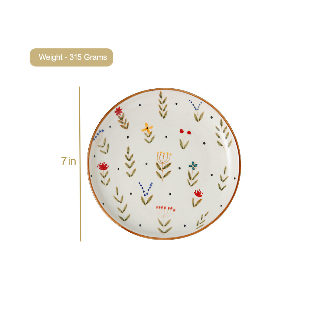 Dilkhush Quarter Plate - 7 Inch