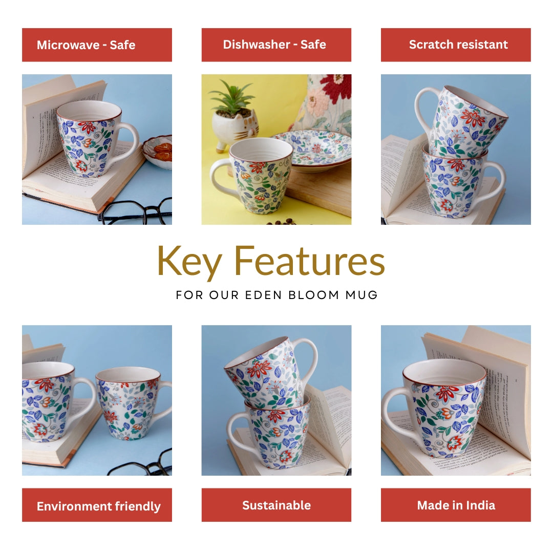 Eden Bloom Mug - 250ML