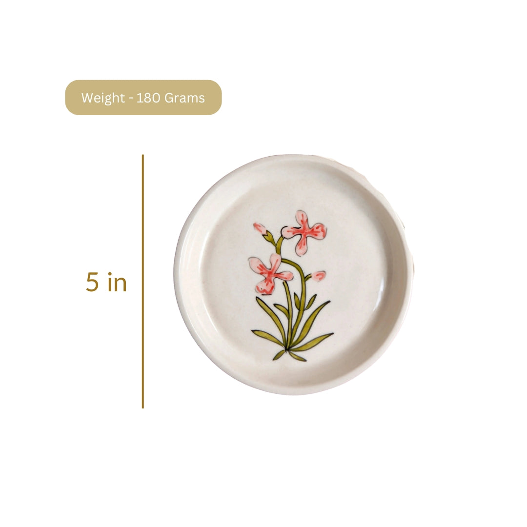 Floral Bliss Plate - 5 Inch