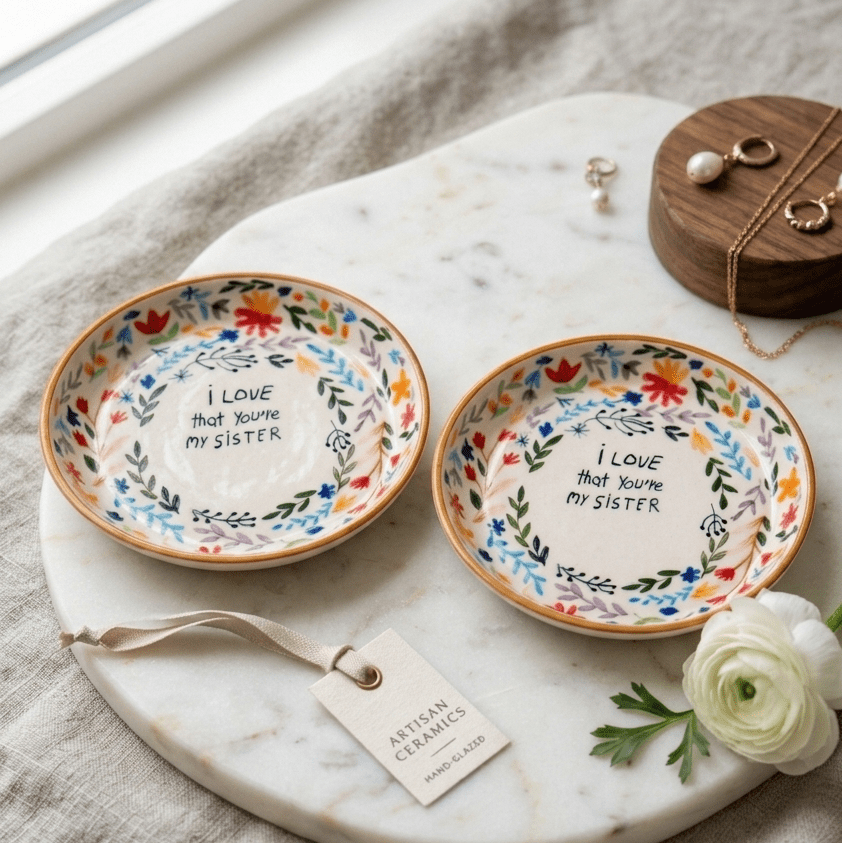Love that you are my sister Plate - 5 Inch