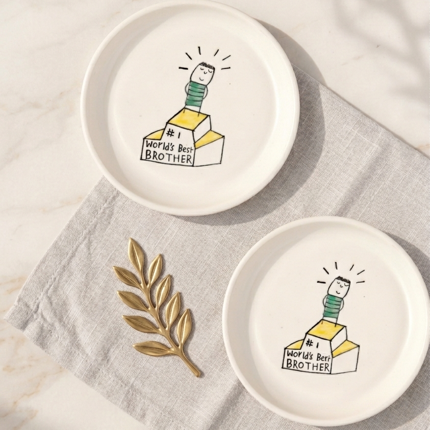 Brother Plate - 5 Inch (Set of 2)