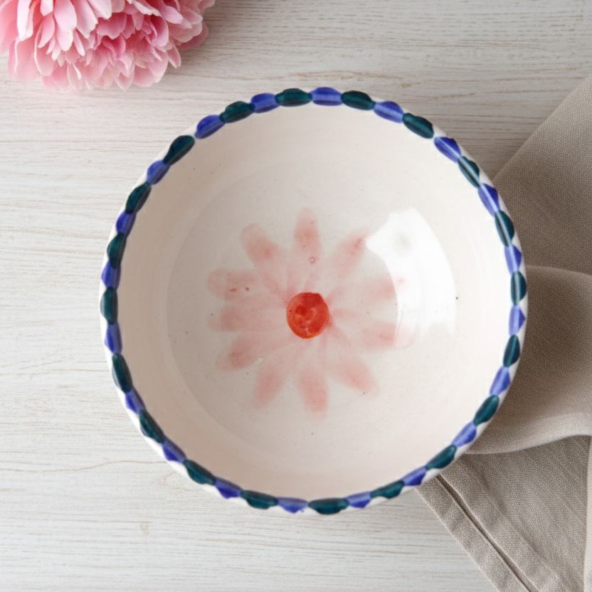 Blush Bloom Fruit Bowl - 5 Inch (Set of 2)