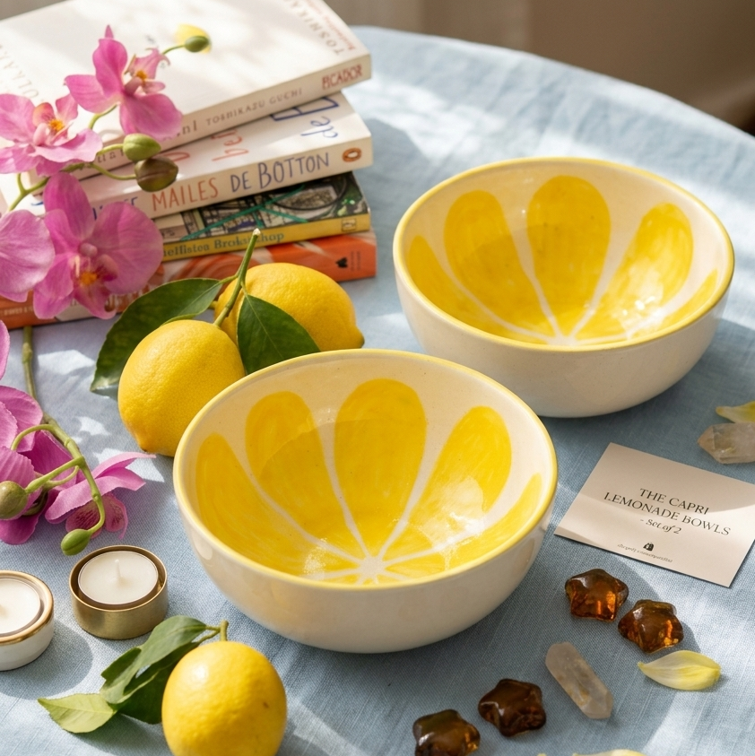 Sunny Fruit Bowl - 5 Inch