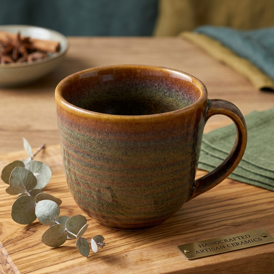 Big Brown Mug - 350ML (Set of 2)
