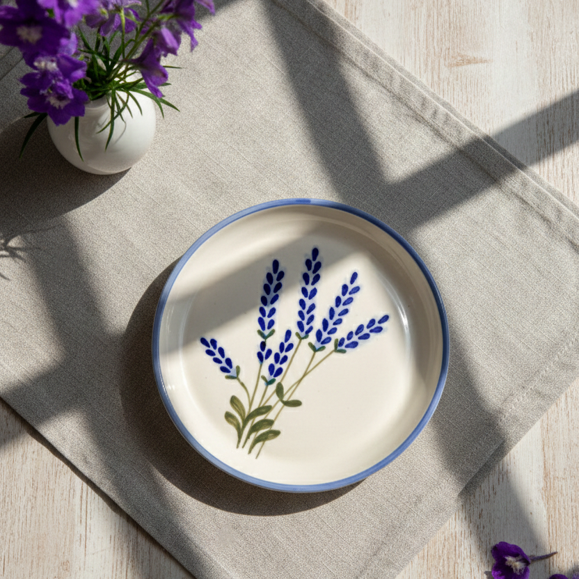 Lavender Plate - 5 Inch