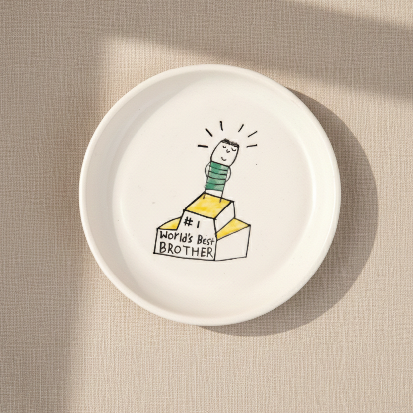 Brother Plate - 5 Inch (Set of 2)
