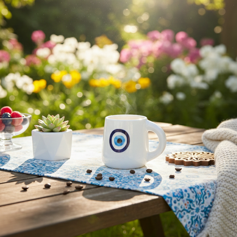 Long Evil Eye Mug - 250ML