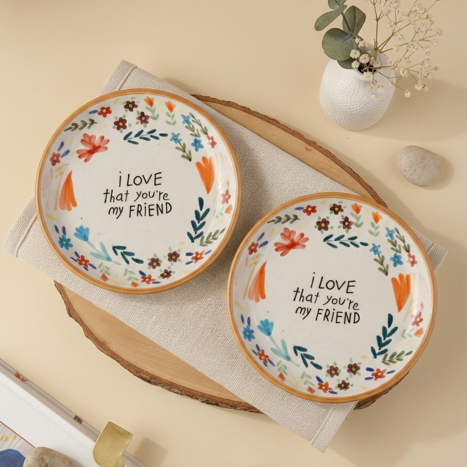Friend Plate - 5 Inch (Set of 2)
