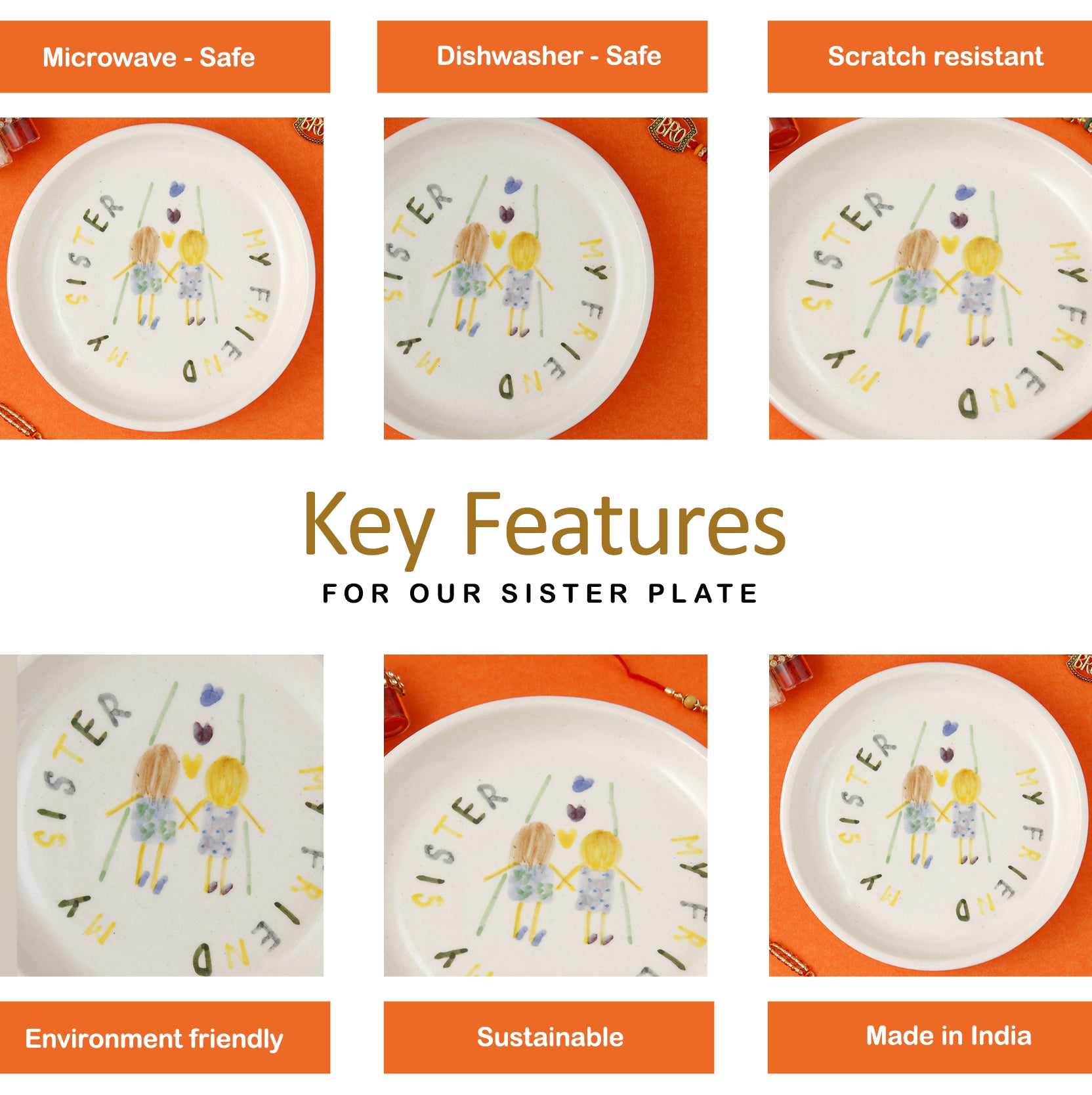 Sister Plate - 5 Inch