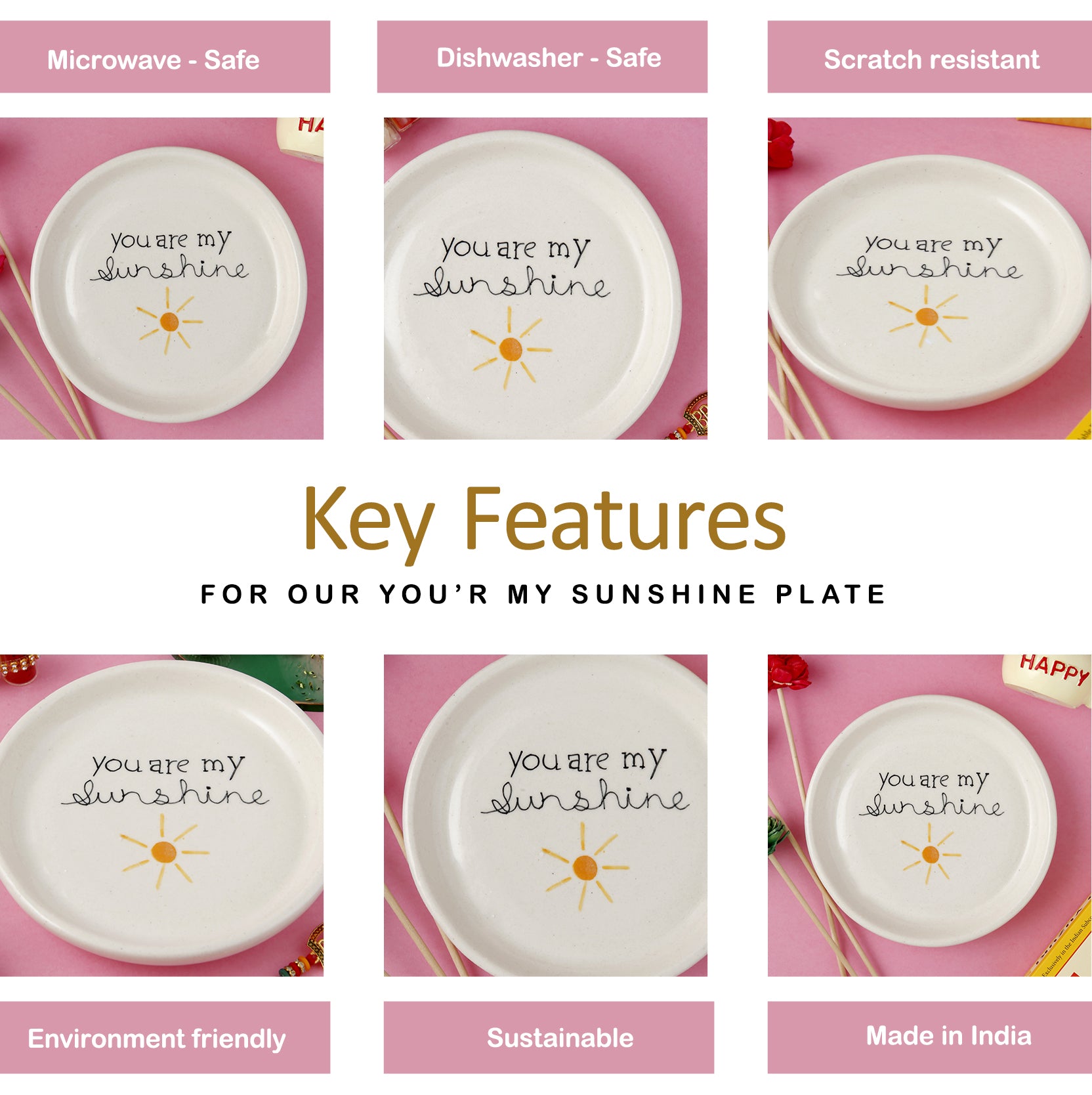 You're my Sunshine Plate - 5 Inch